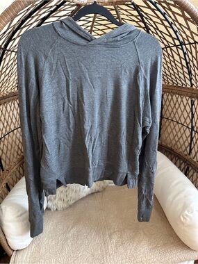All in Motion Lightweight Activewear Pullover Hoodie Medium Grey